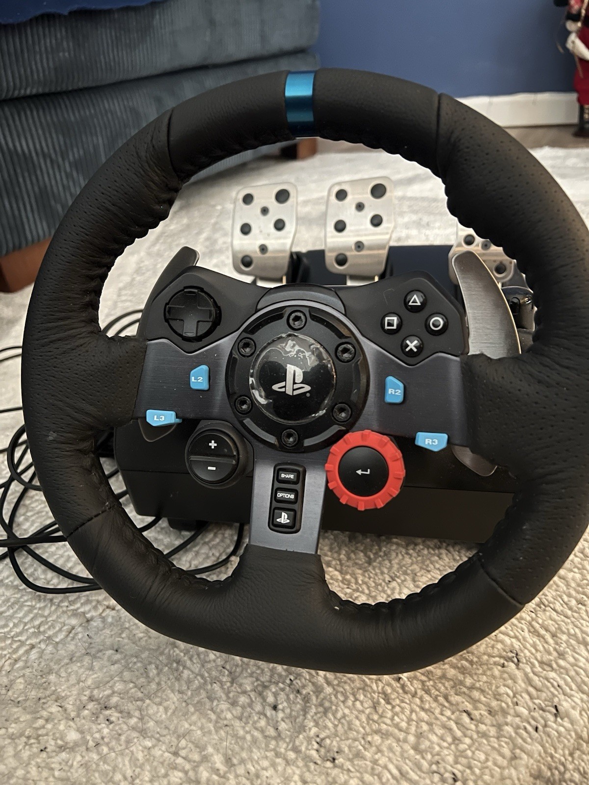 Logitech G29 Driving Force Racing Wheel – Black (941-000110)