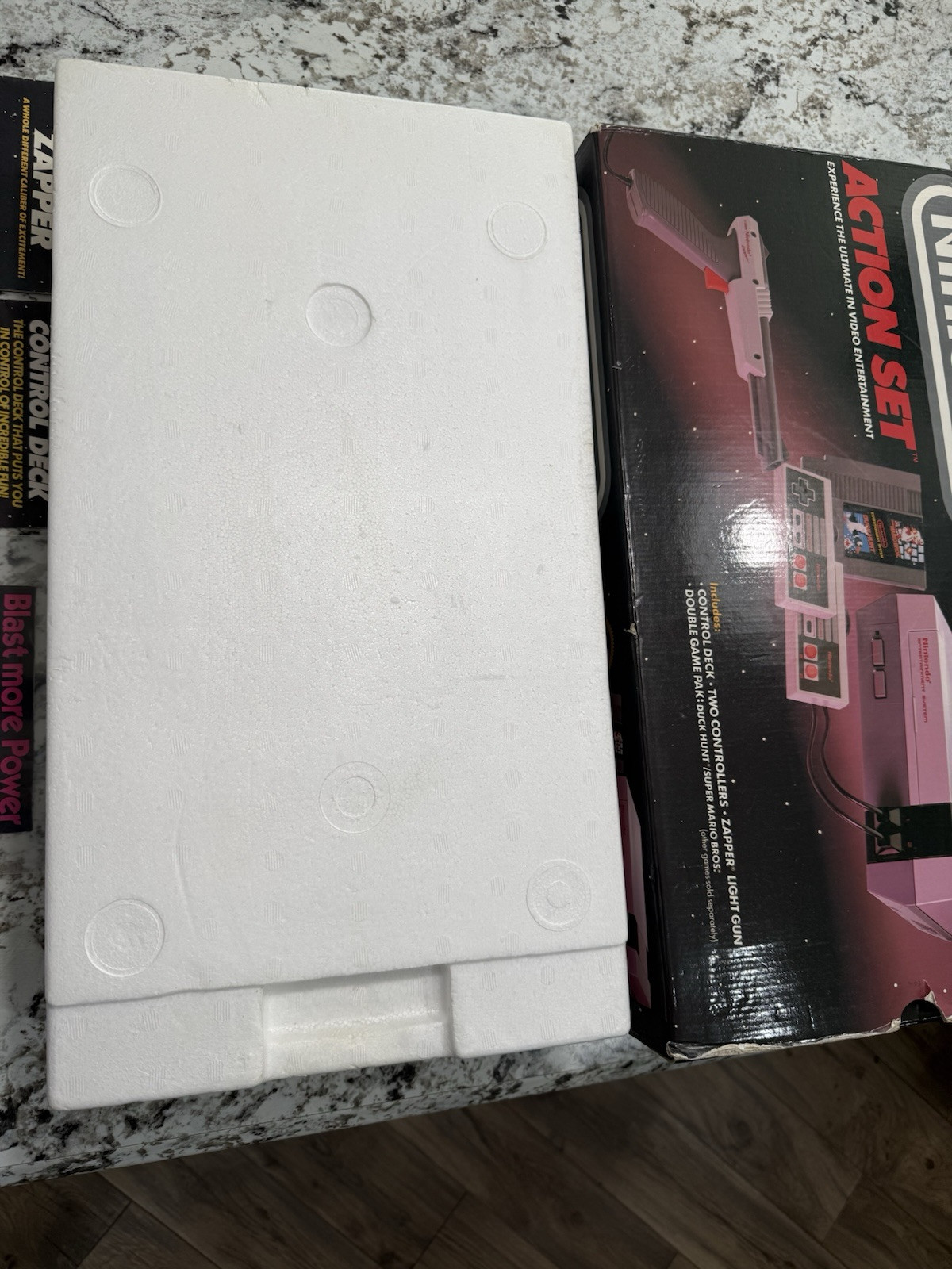 Nintendo NES Action Set Home Console- Complete In Box