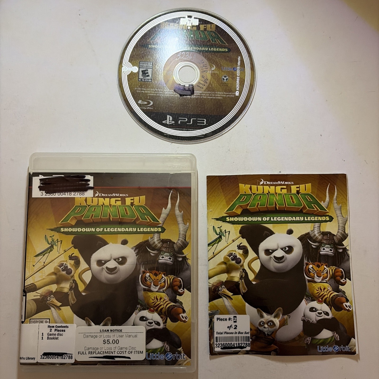Kung Fu Panda Showdown of the Legendary Legends (Playstation 3, 2015)