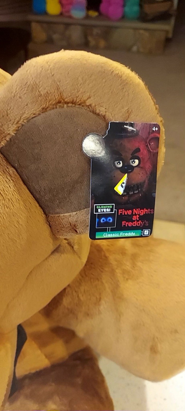 Jazwares Five Nights at Freddy’s Classic Freddy Bear 20″ Giant Jumbo Plush, NWT