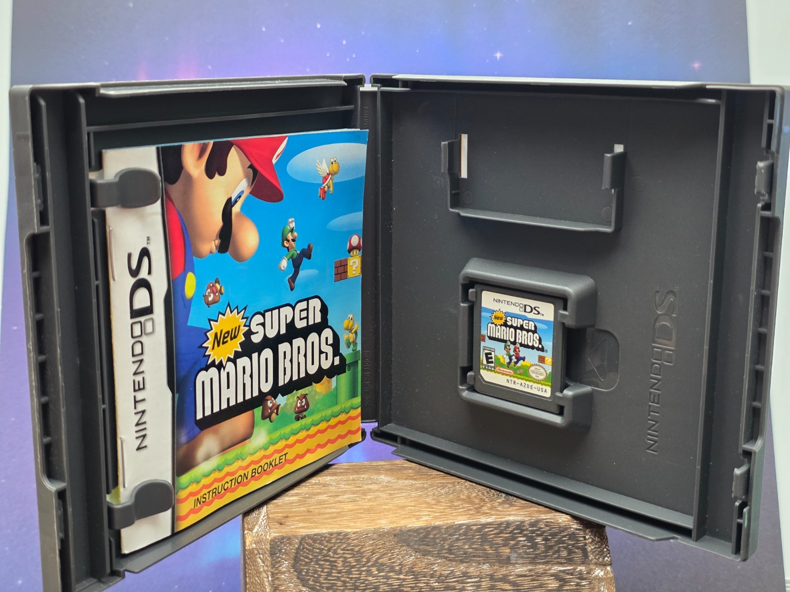 New Super Mario Bros Brothers (Nintendo DS, 2006) TESTED! Complete!