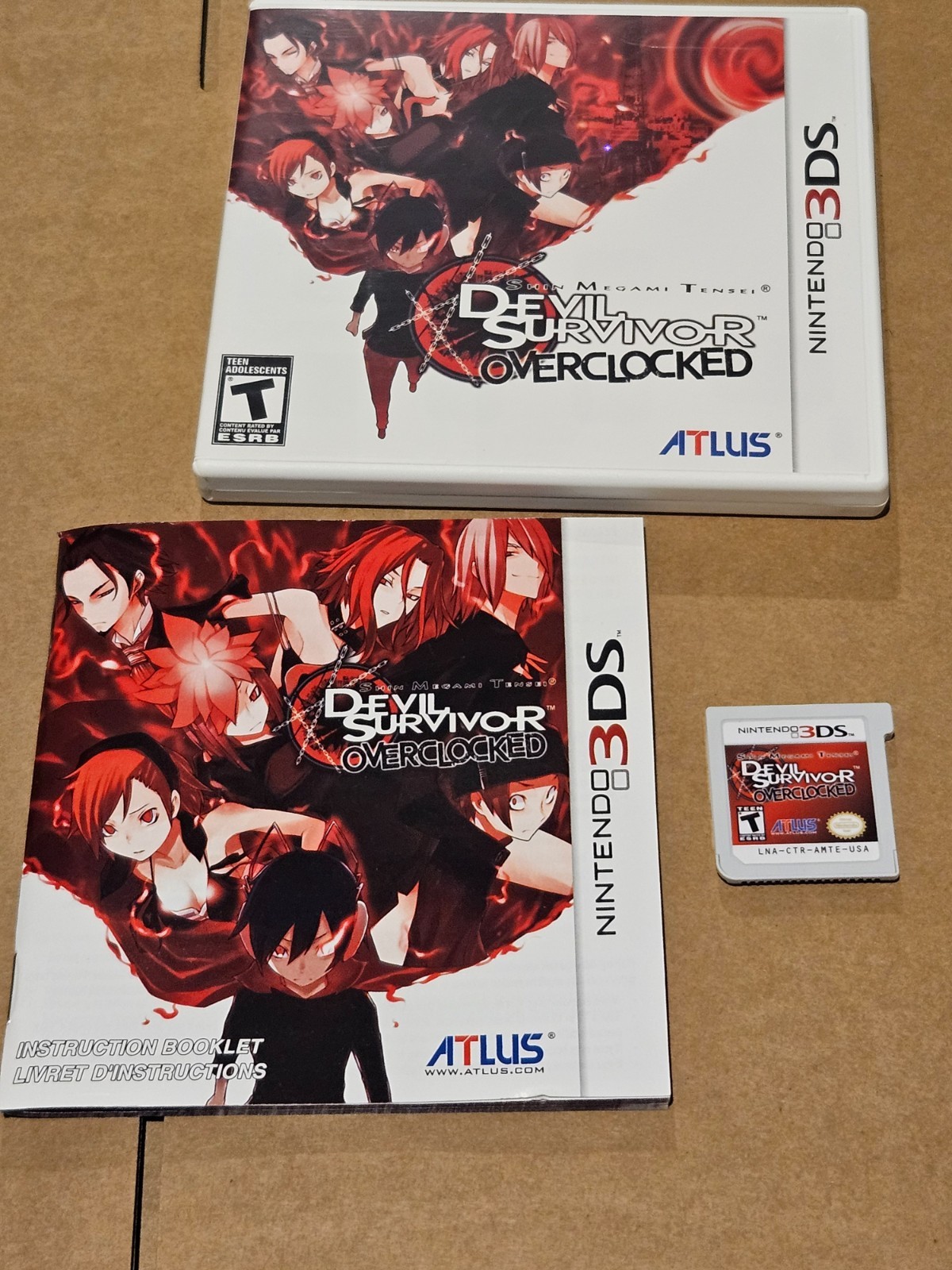 Shin Megami Tensei: Devil Survivor Overclocked (Nintendo 3DS, 2011)