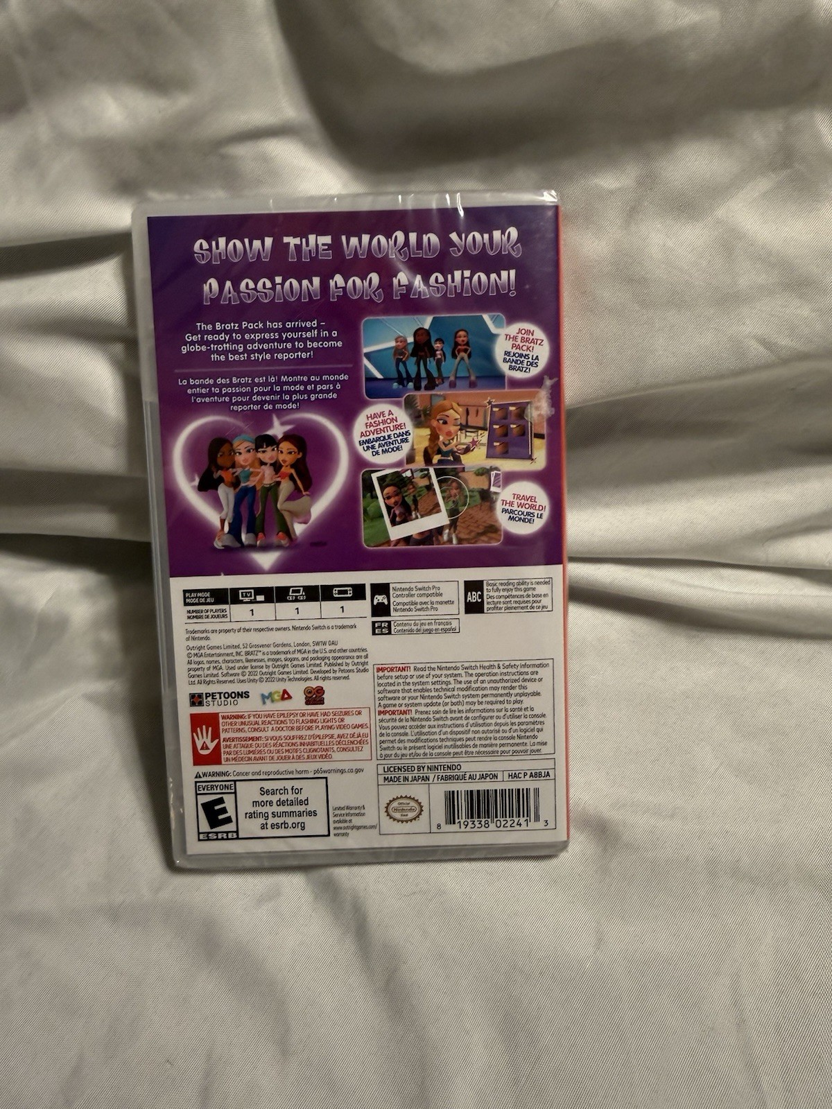 Bratz: Flaunt Your Fashion (Nintendo Switch, 2022) Factory Sealed