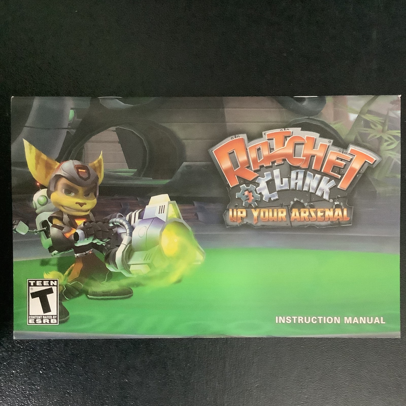 Ratchet & Clank Up Your Arsenal PS2 PlayStation 2 Instruction Manual Only