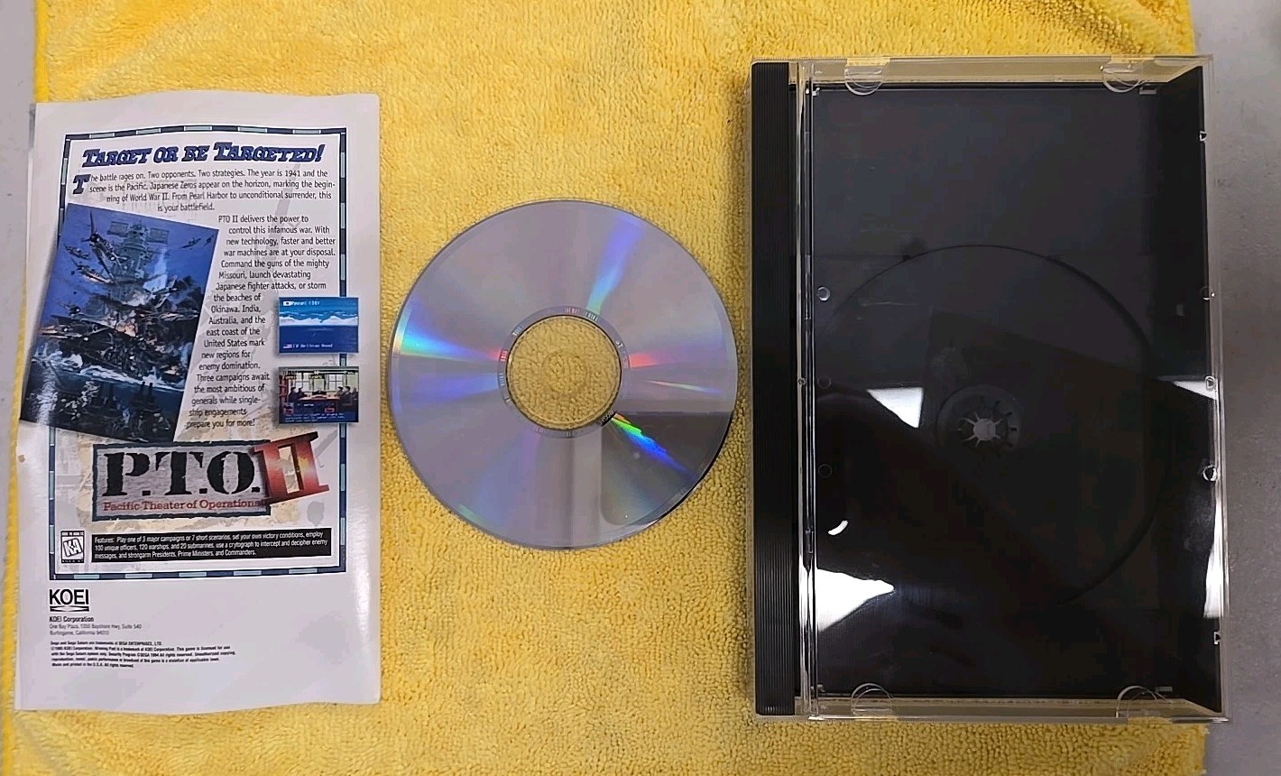 Winning Post (Sega Saturn, 1996). CIB. Tested. New case. No warranty card.