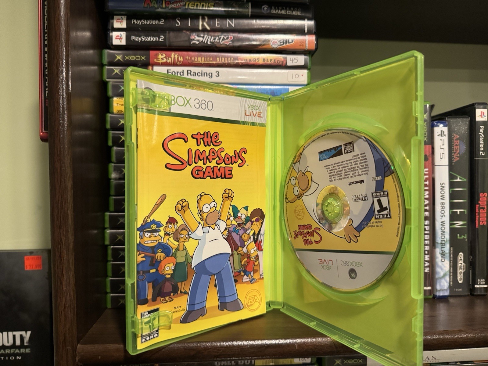 The Simpsons Game (Microsoft Xbox 360 2007) Complete