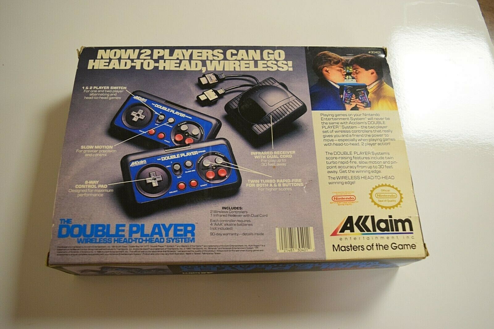Nintendo The Double Player Wireless Head To Head System Vintage