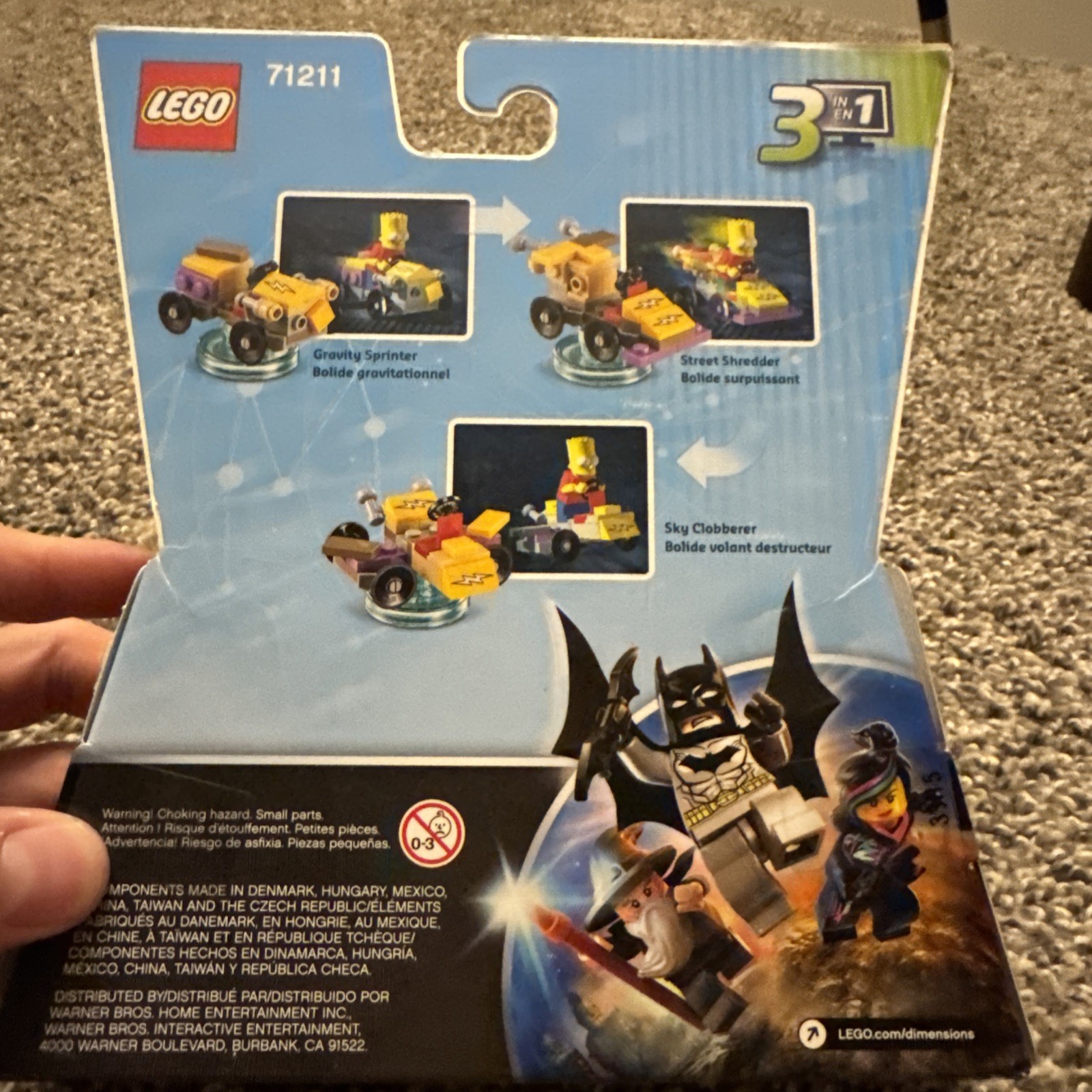 LEGO Dimensions Fun Pack 71211 Bart Simpson The Simpsons
