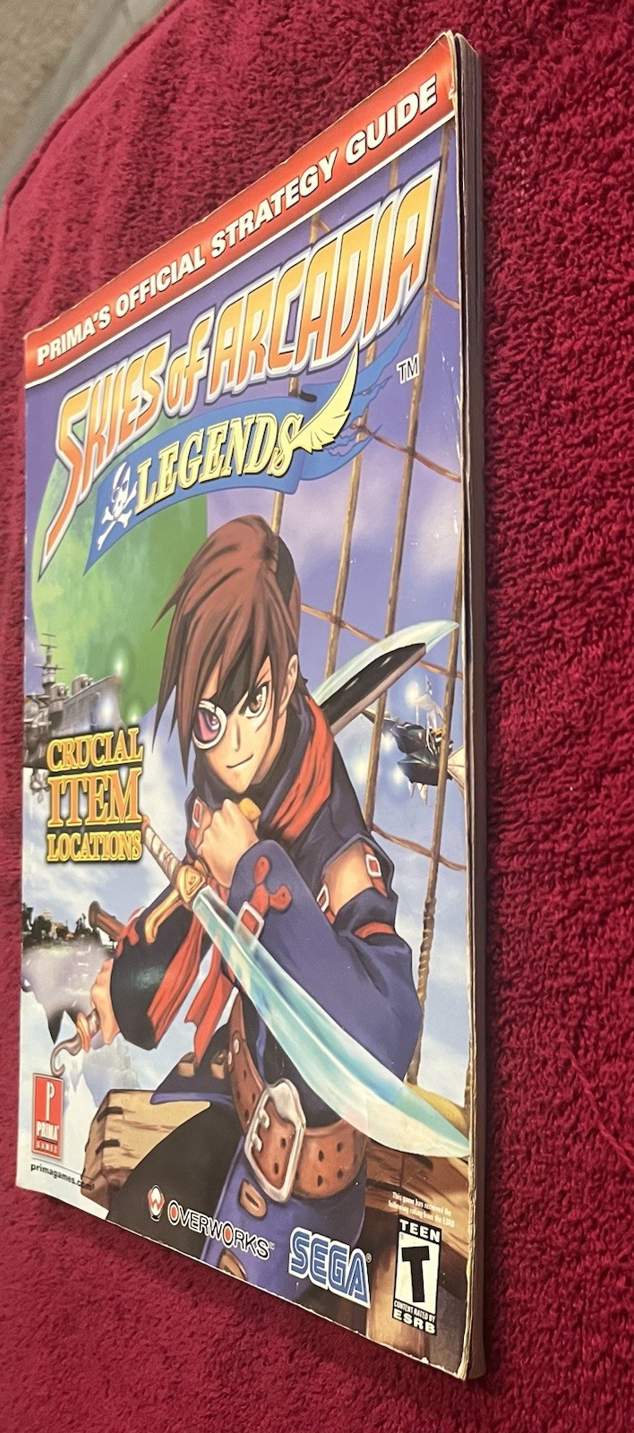 Skies of Arcadia Legends Official Strategy Guide (Prima) – GameCube – Very Good