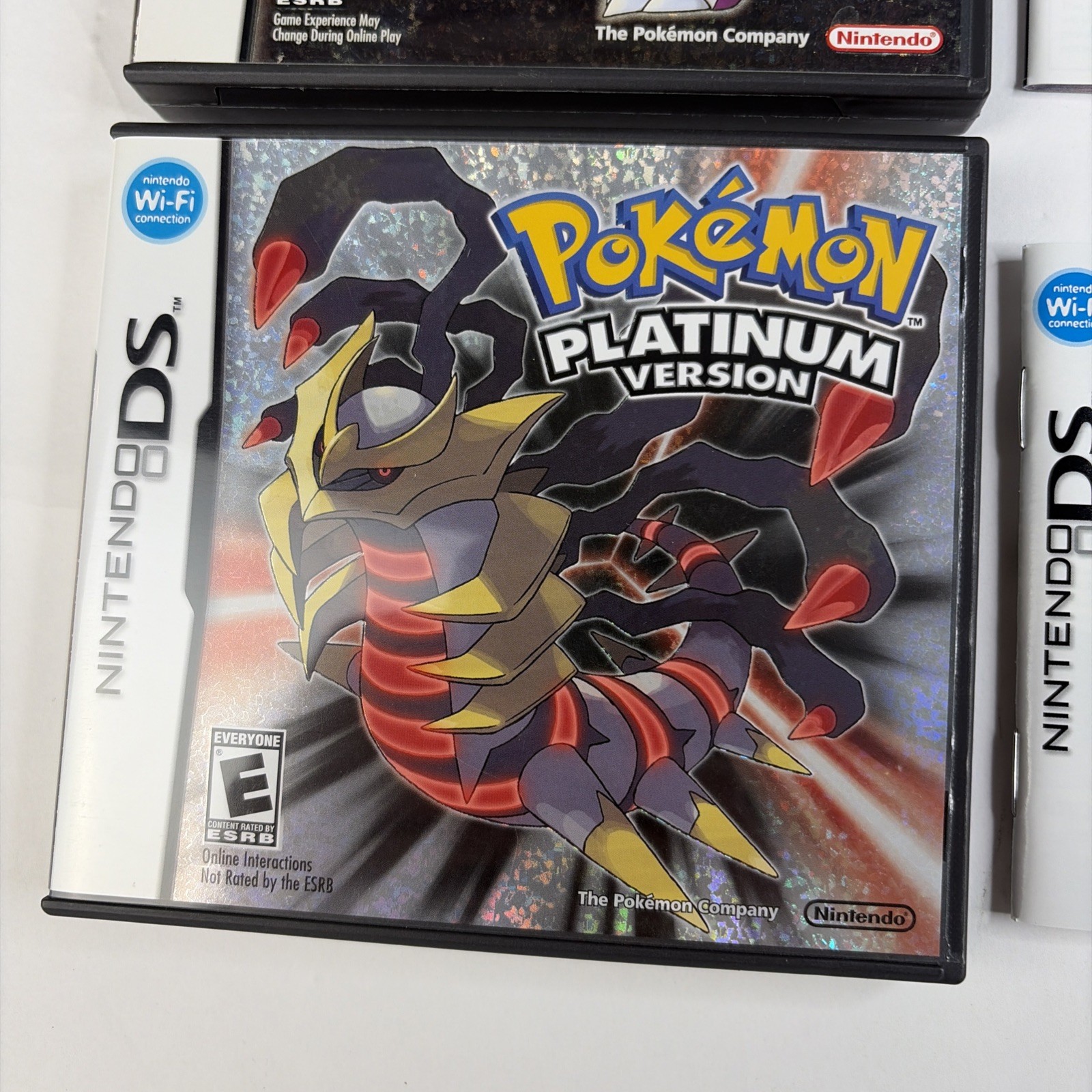 NICE! Pokemon Platinum Diamond Pearl Bundle CIB 100% Complete Box Authentic DS