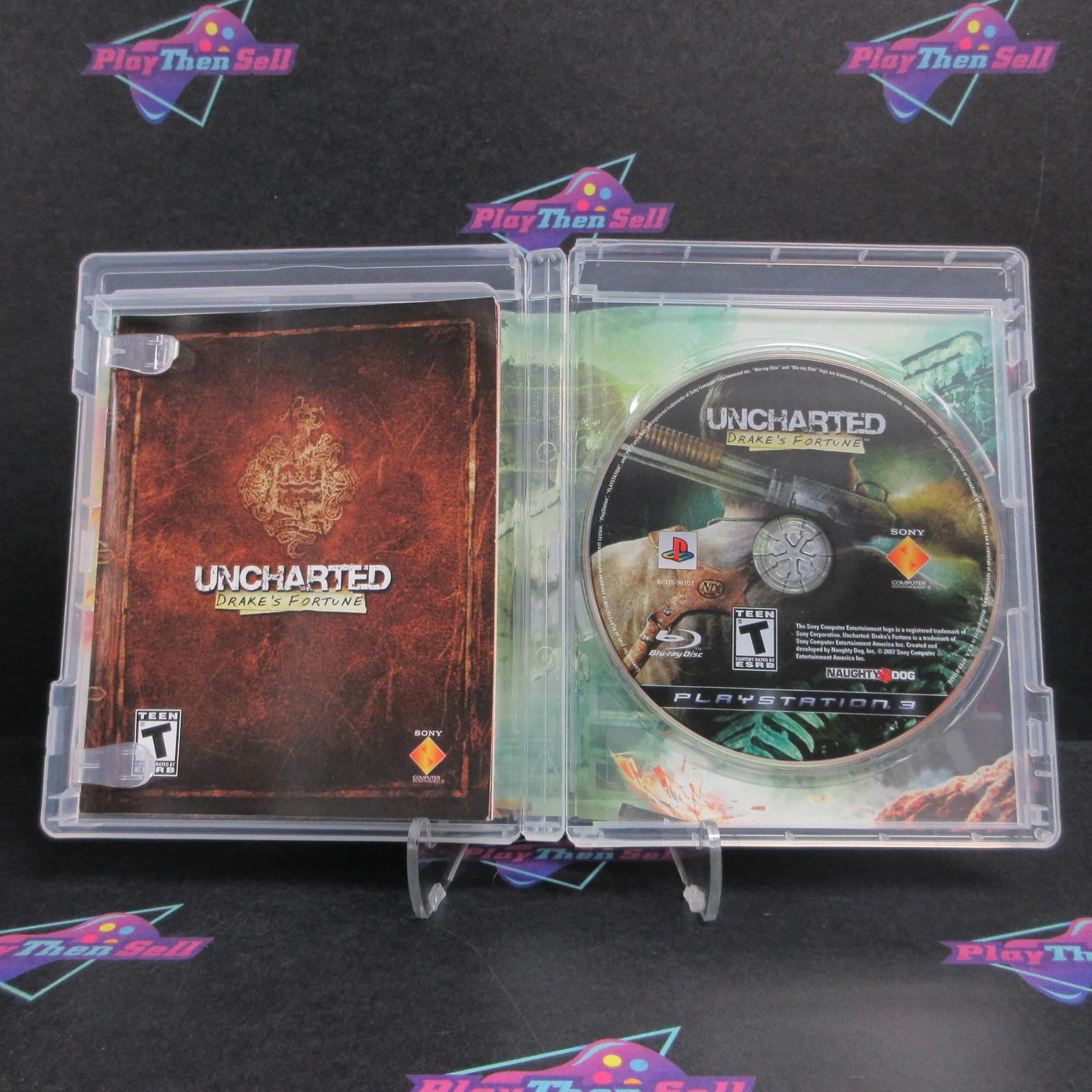 Uncharted Drake’s Fortune PS3 PlayStation 3 Complete – Excellent – 1 Year