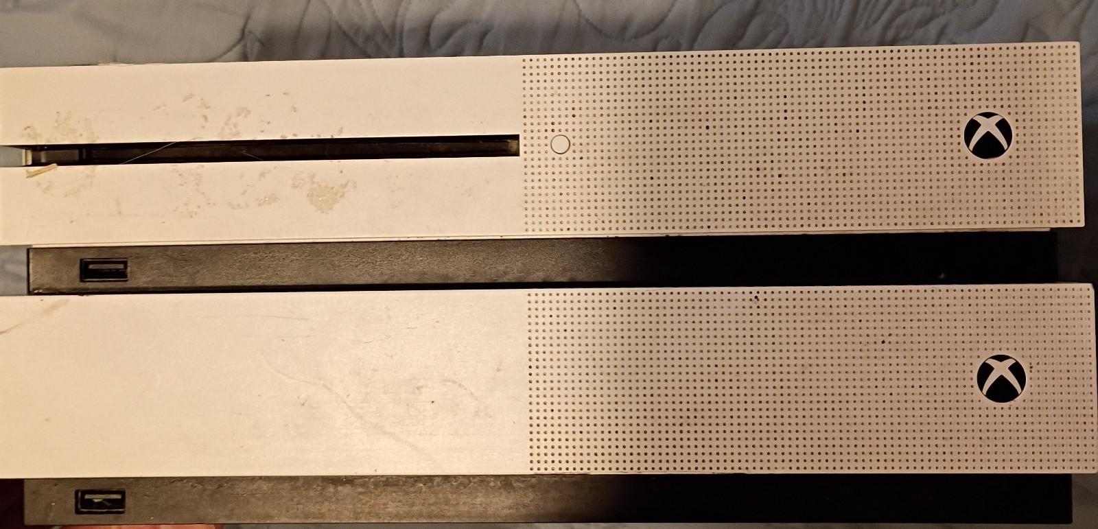 Microsoft Xbox One S Disc Mixed Lot MPN 1681 All-Digital + 7 Controllers 2016