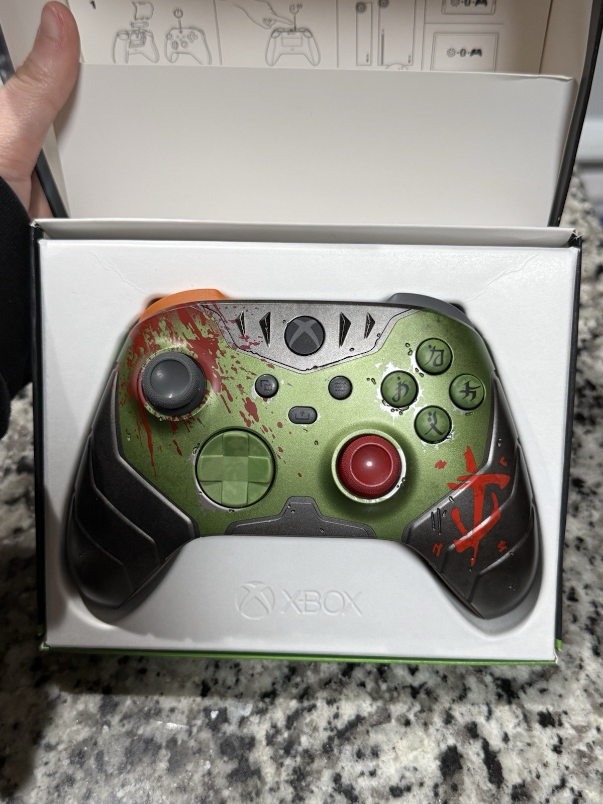 Microsoft Xbox Series X|S Wireless Controller Doom Dark Ages Special Edition
