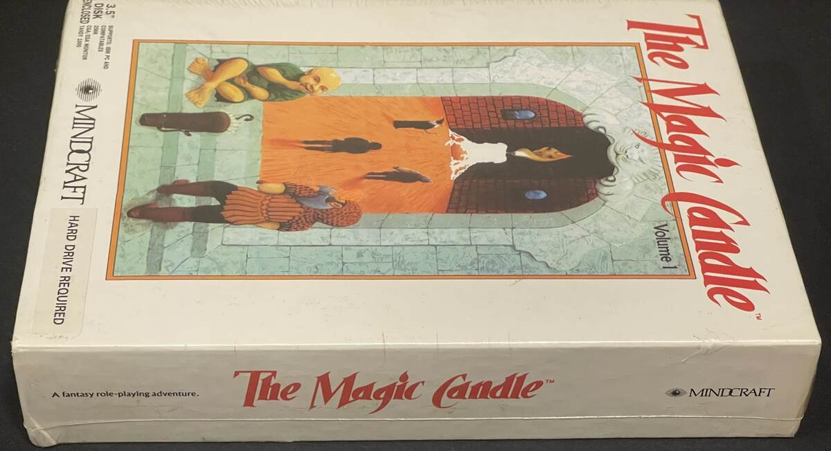 THE MAGIC CANDLE VOLUME 1 SEALED PC GAME MINDCRAFT 3.5 DISK