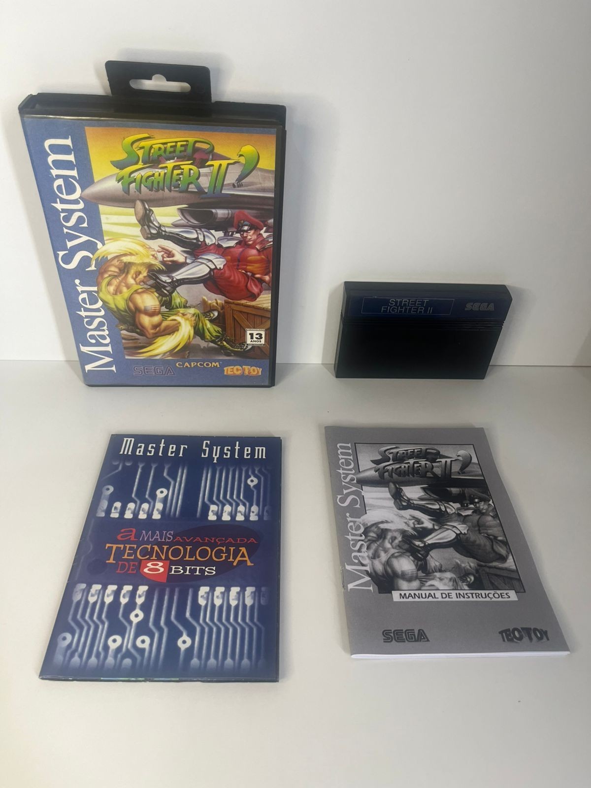 Street Fighter II – Sega Master System – Tectoy – Tec Toy Brazil