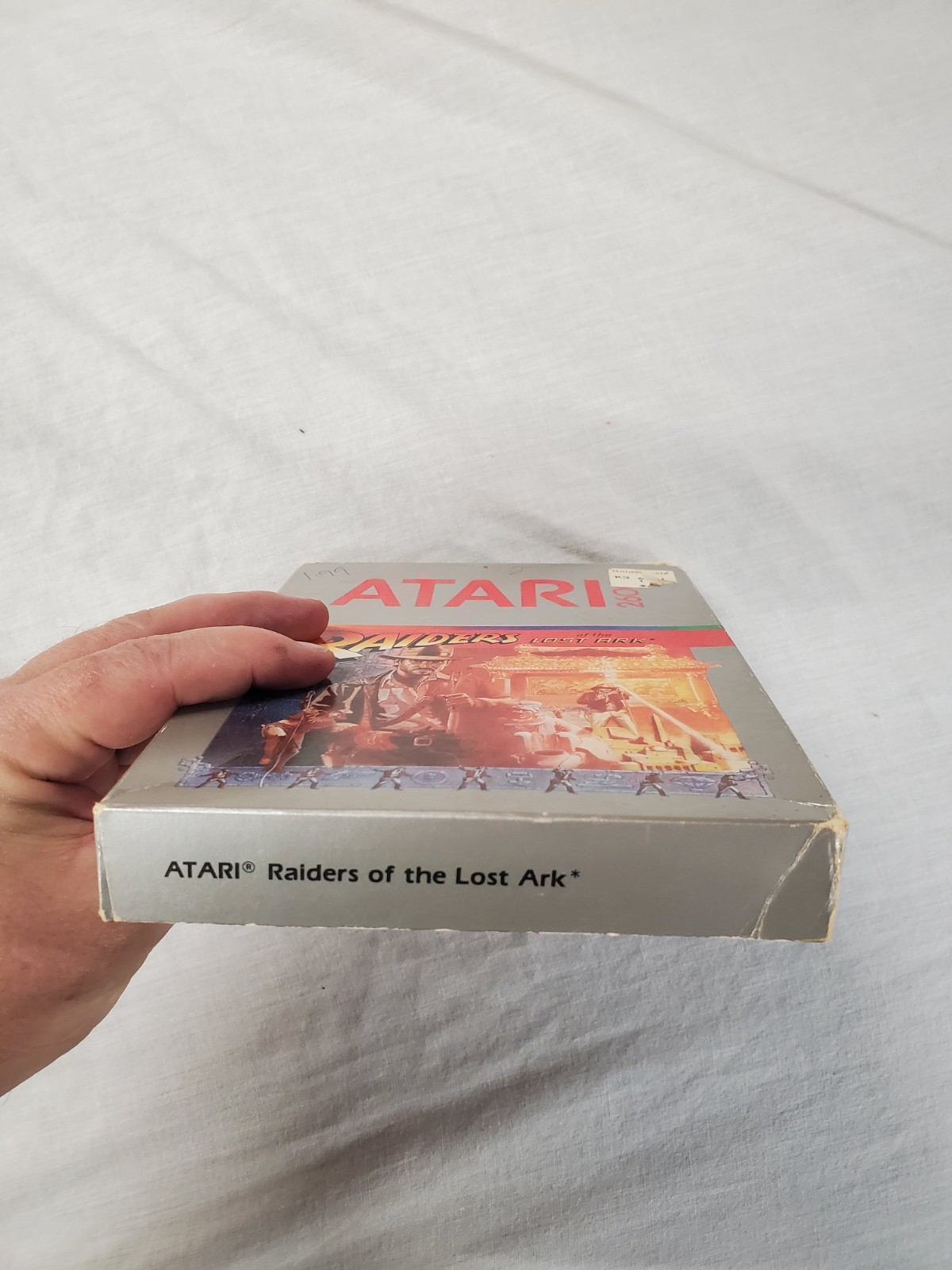 Raiders of the Lost Ark (Atari 2600, 1982) Complete In Box CIB (B043)