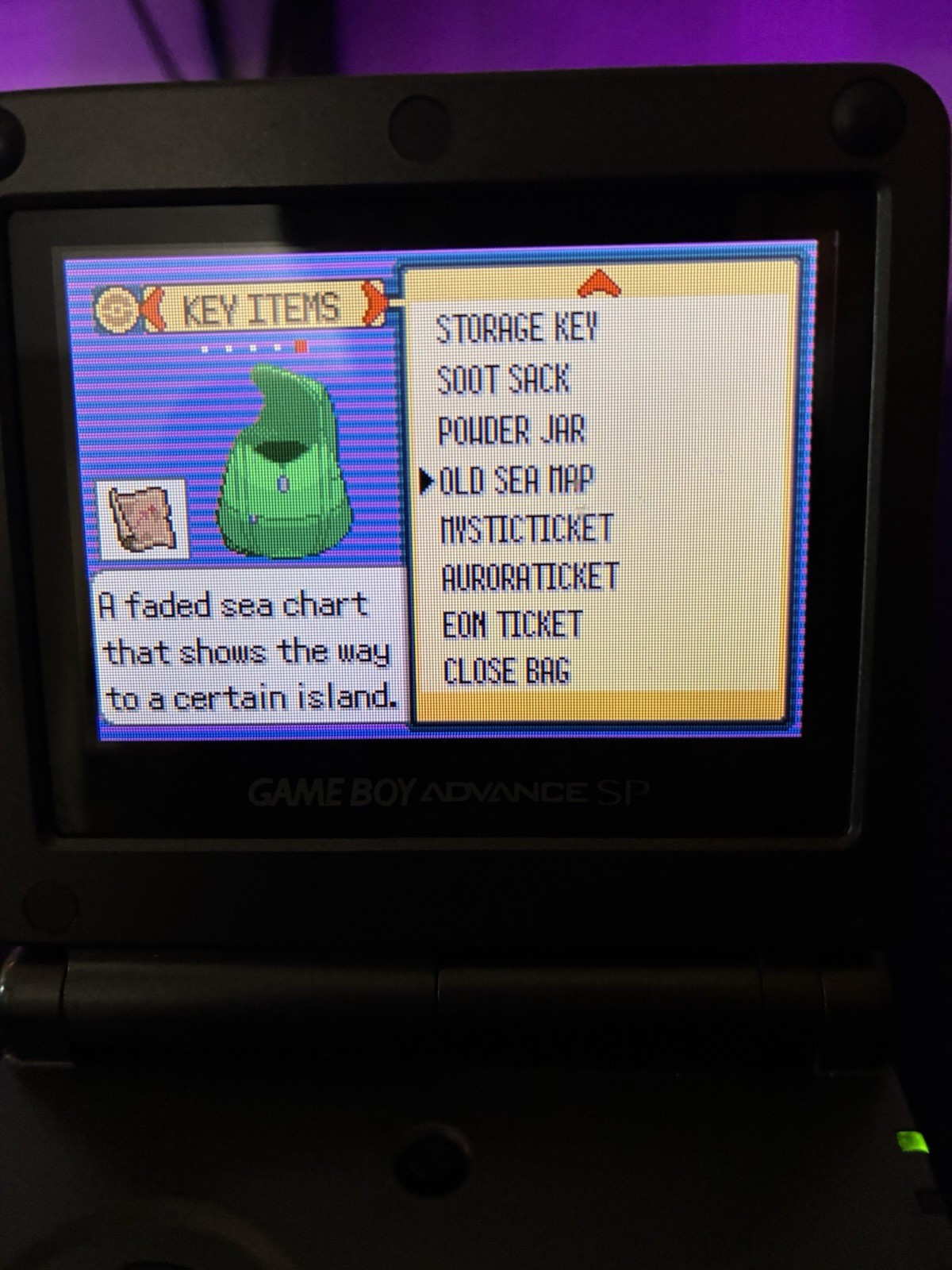 AUTHENTIC Pokémon Emerald Version GBA-SHINY LIVING DEX-EVENT ITEMS-CUSTOM OT