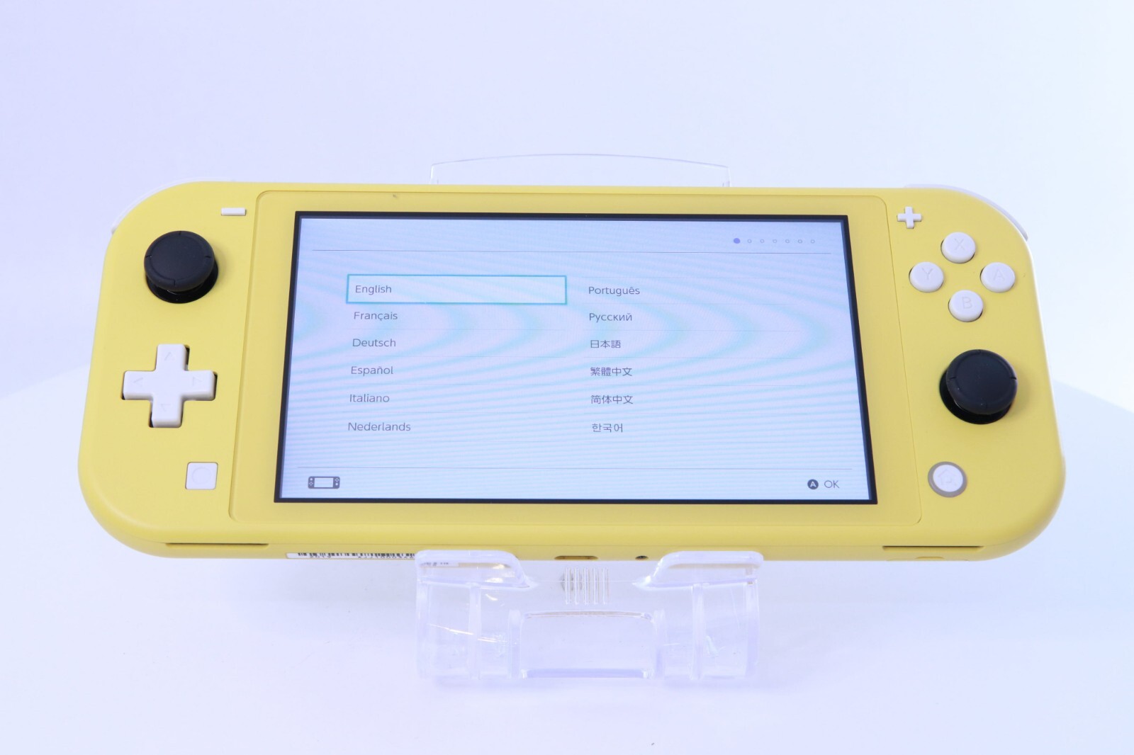 JP Game Nintendo Switch Lite Yellow [Rank :S] 【 Region Free 】