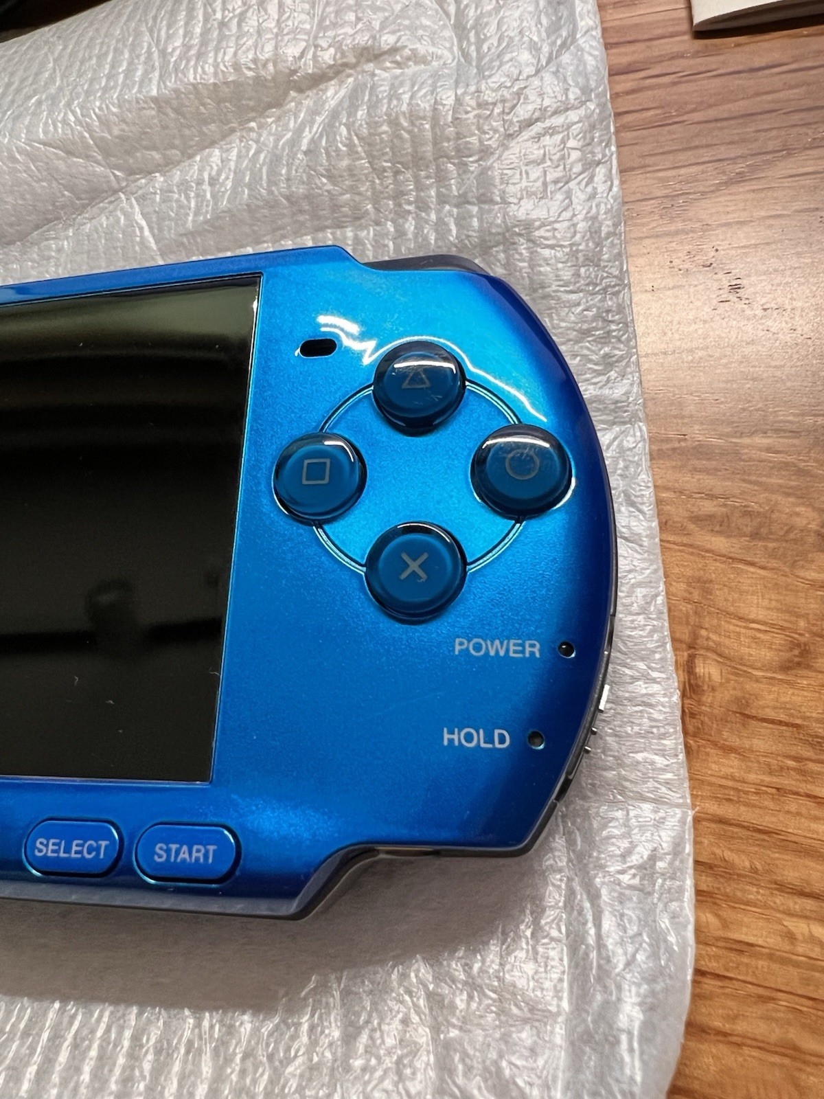 Sony PSP-3000 Vibrant Blue Handheld Console