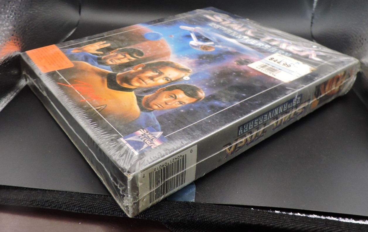 Star Trek 25th Anniversary PC Game – 1991 3.5” Disks NEW SEALED EXCELLENT COND