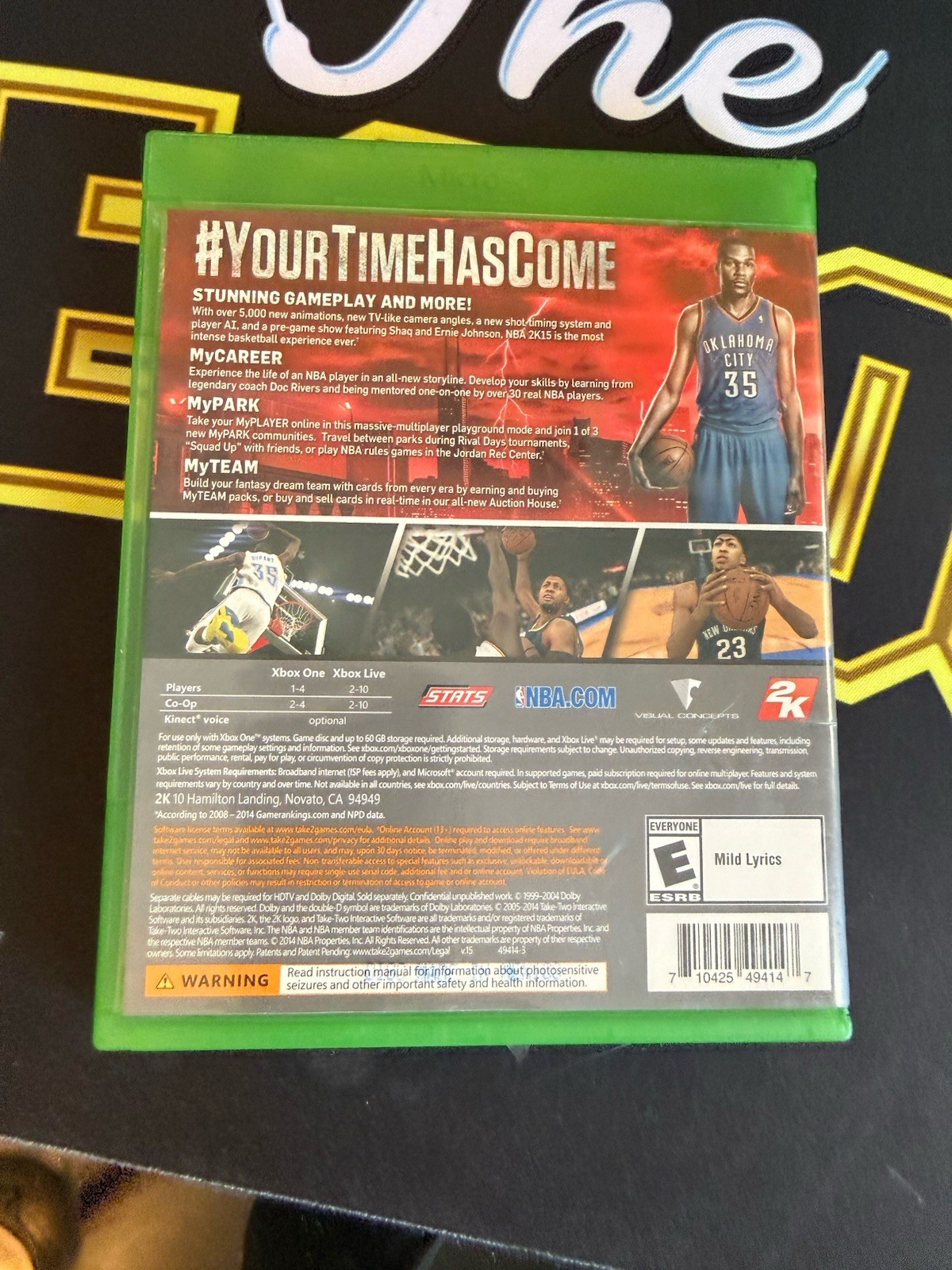 NBA 2K15 Microsoft Xbox One, 2014