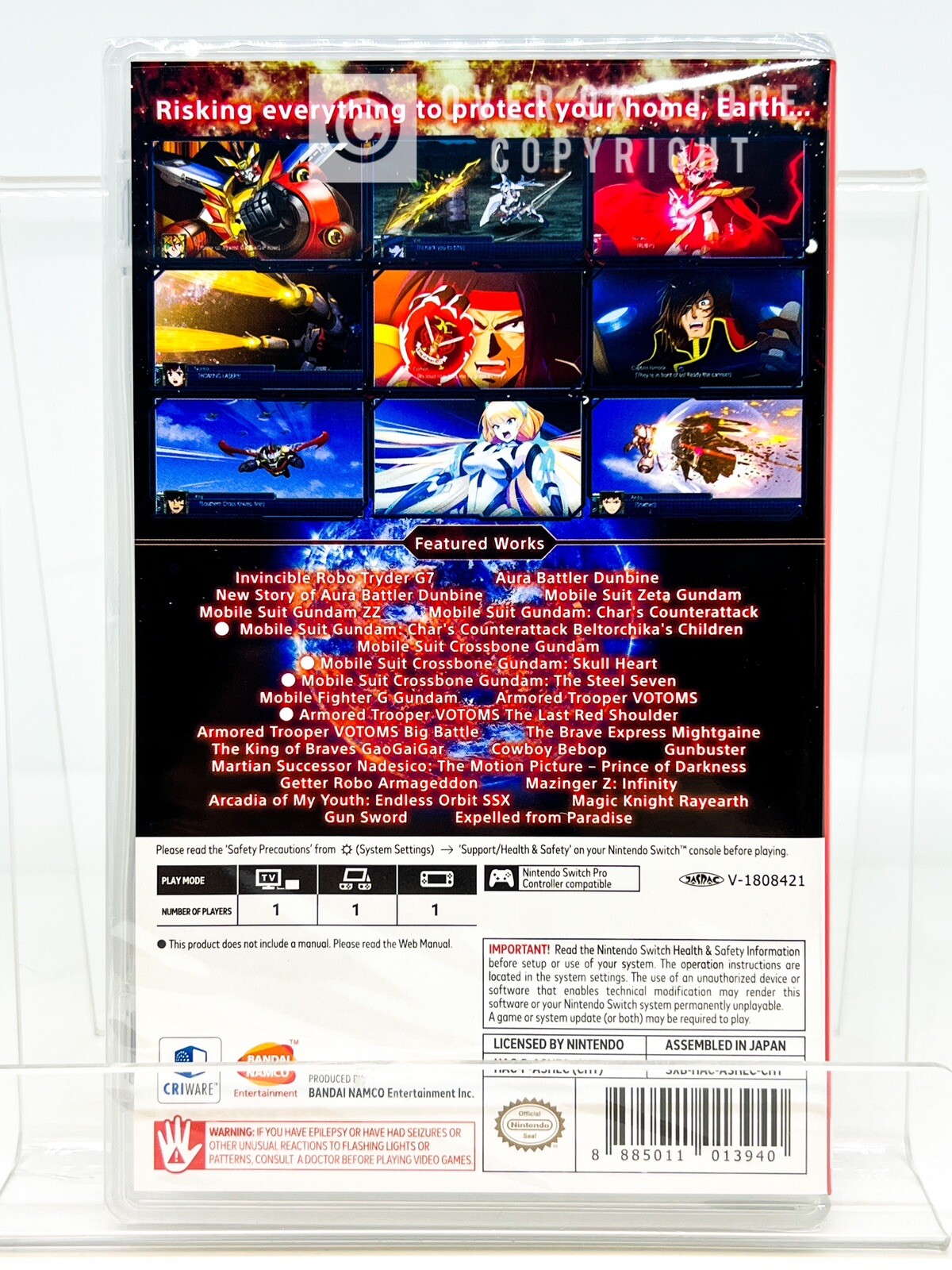 Super Robot Wars X + T + V – Nintendo Switch – Brand New | Factory Sealed