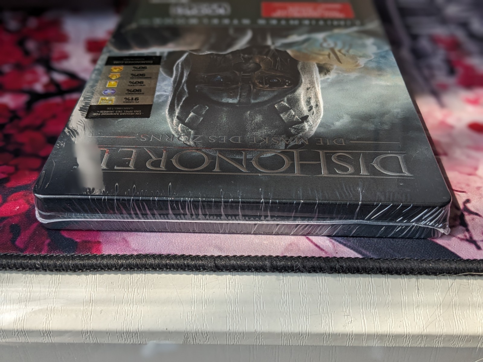 Dishonored G1 Steelbook, Sealed & Brand New, German Exclusive, Korvo Mask, RARE