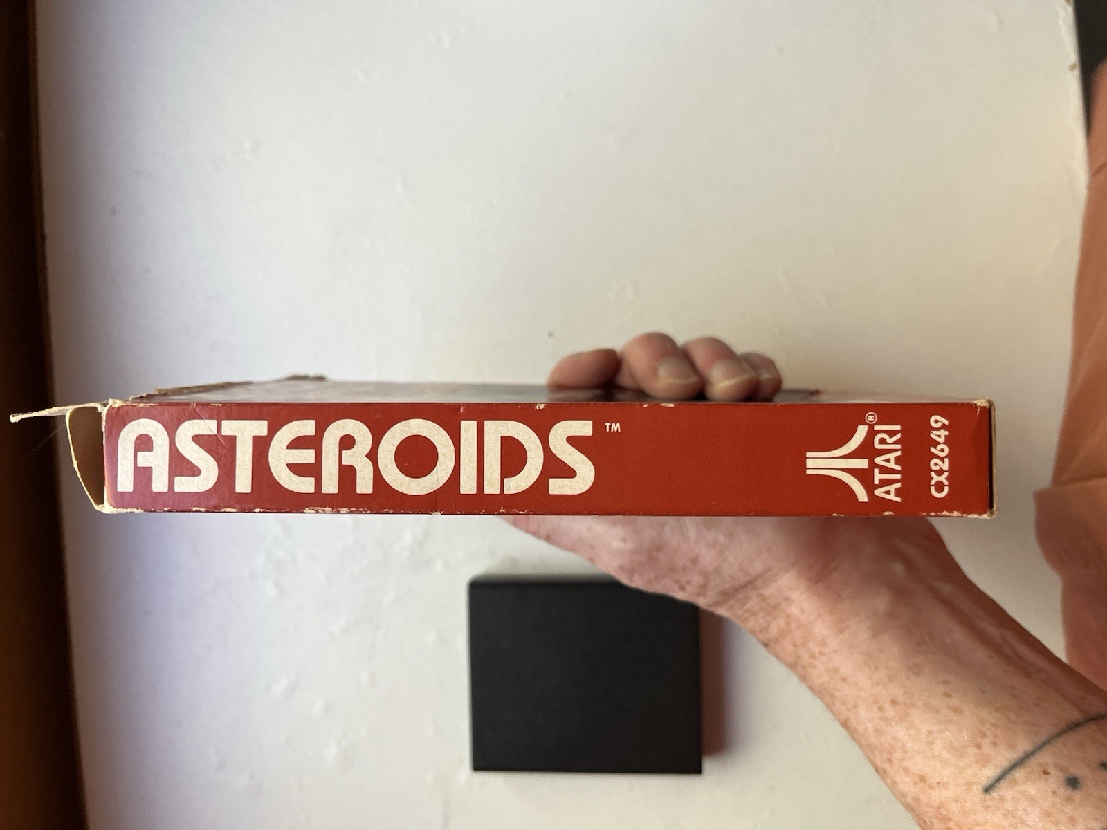 Asteroids Atari 2600 1981 Cartridge + Box + Warranty slip
