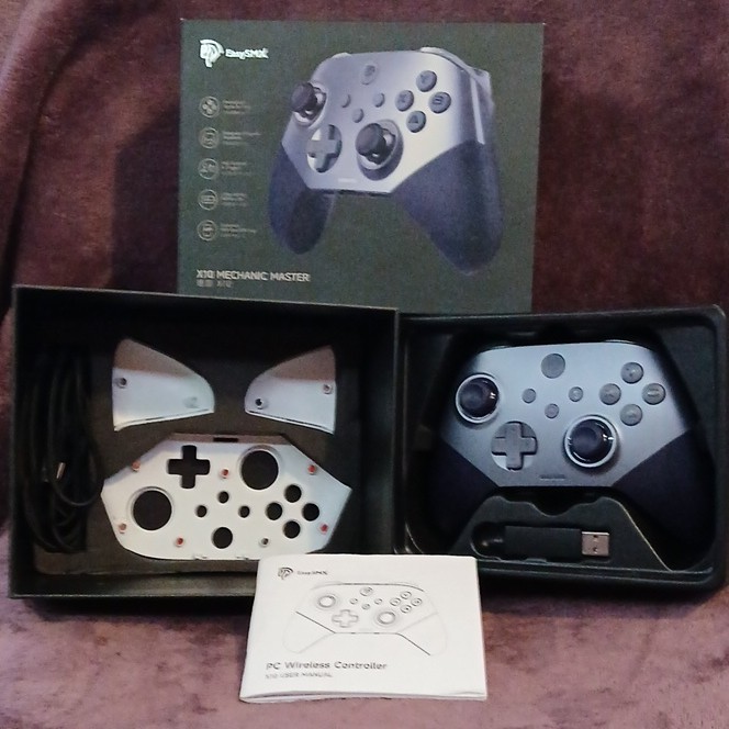 EasySMX X10 Mechanic Master Wireless PC Controller Gray/Black
