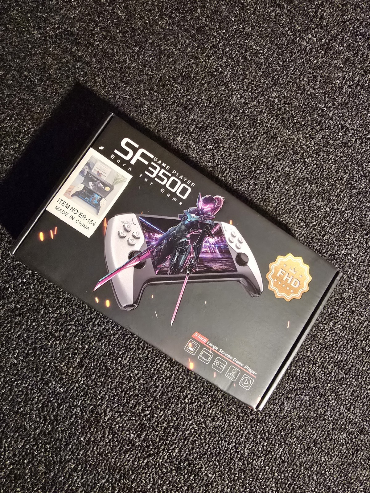 H4- SF3500 Retro Handheld Game Console 5″ HD IPS Screen, 20000 Games ***