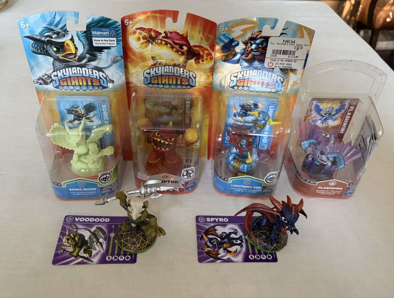 Mixed Lot of 7 Skylanders Giants Figures Activision