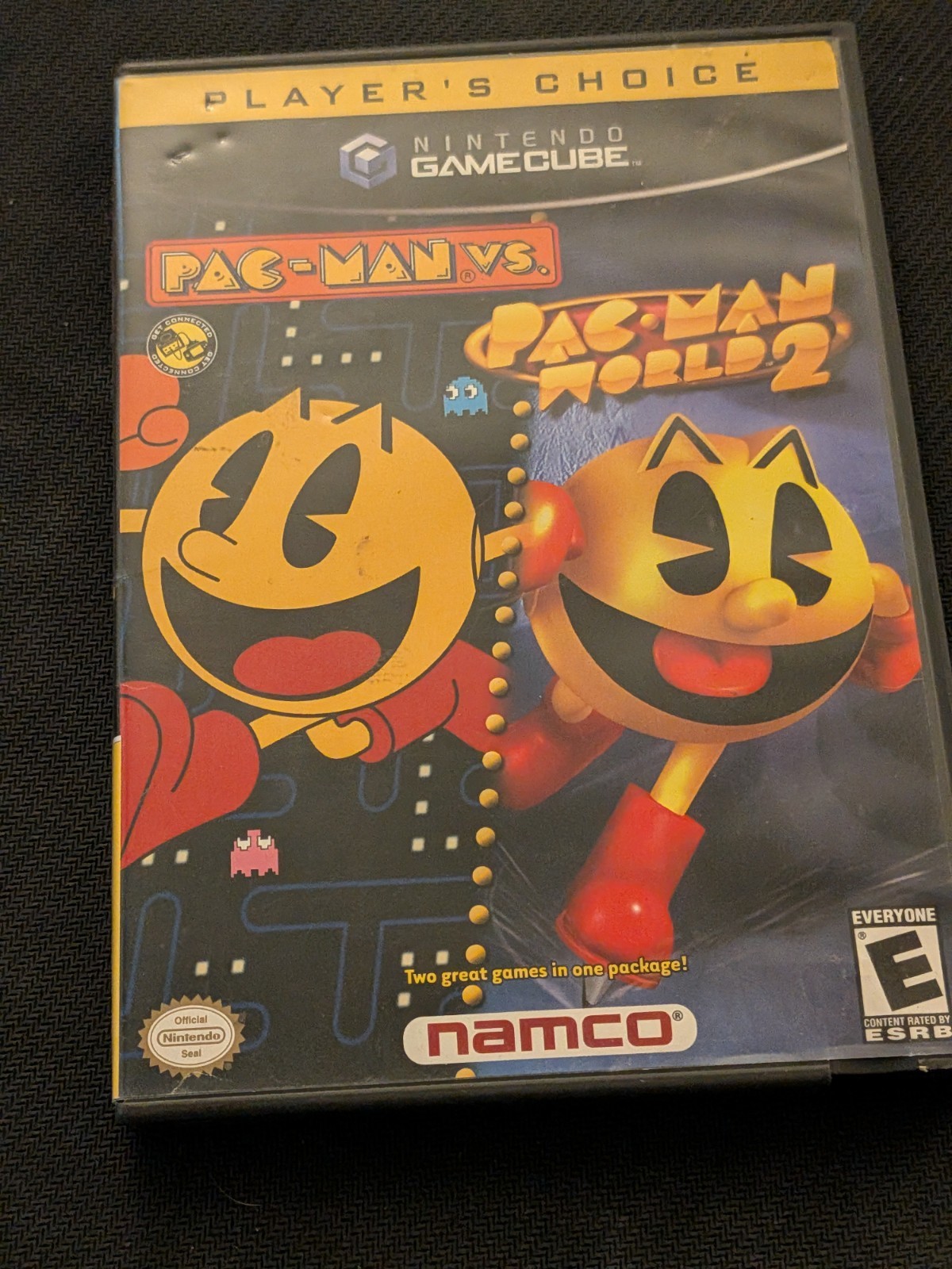 Pac-Man Vs. Pac-Man World 2 (Nintendo GameCube, 2003) Namco Action Video Game