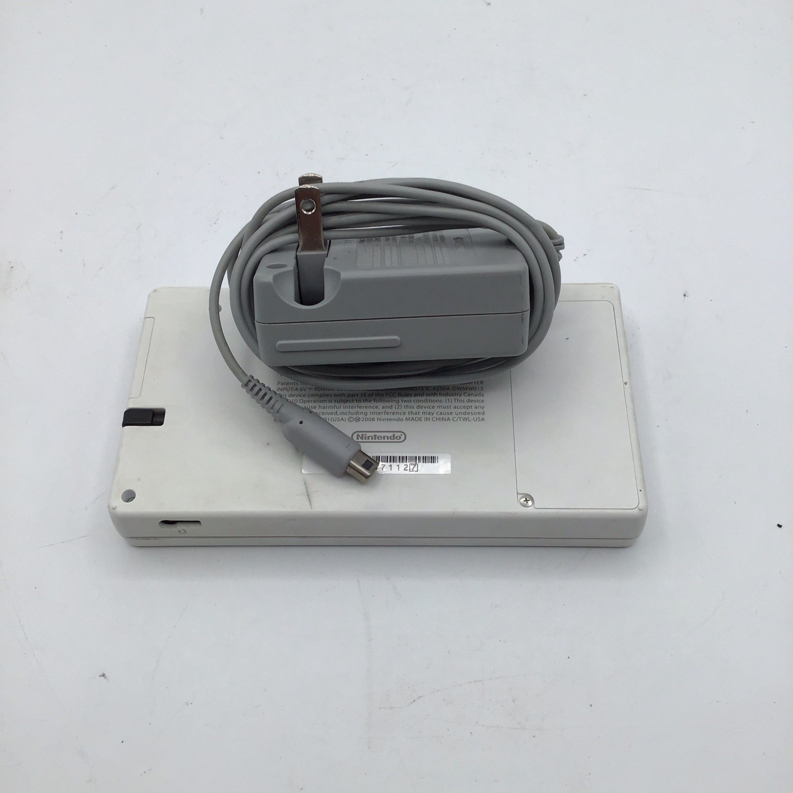 Nintendo DSi Console White TWL-001 Tested Working w/ Charger Used