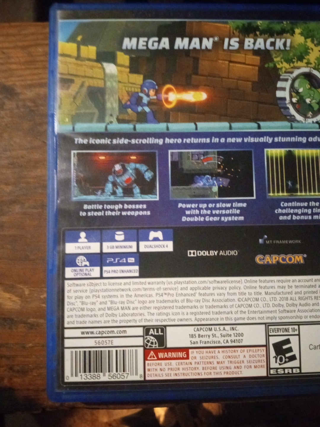Mega Man 11 (PlayStation 4, 2018)