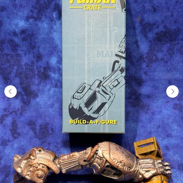 Fallout Crate ~ Build A Figure ~ 4.5″ Right Arm ~ “Box 5 of 6” ~ NIB ~ New!