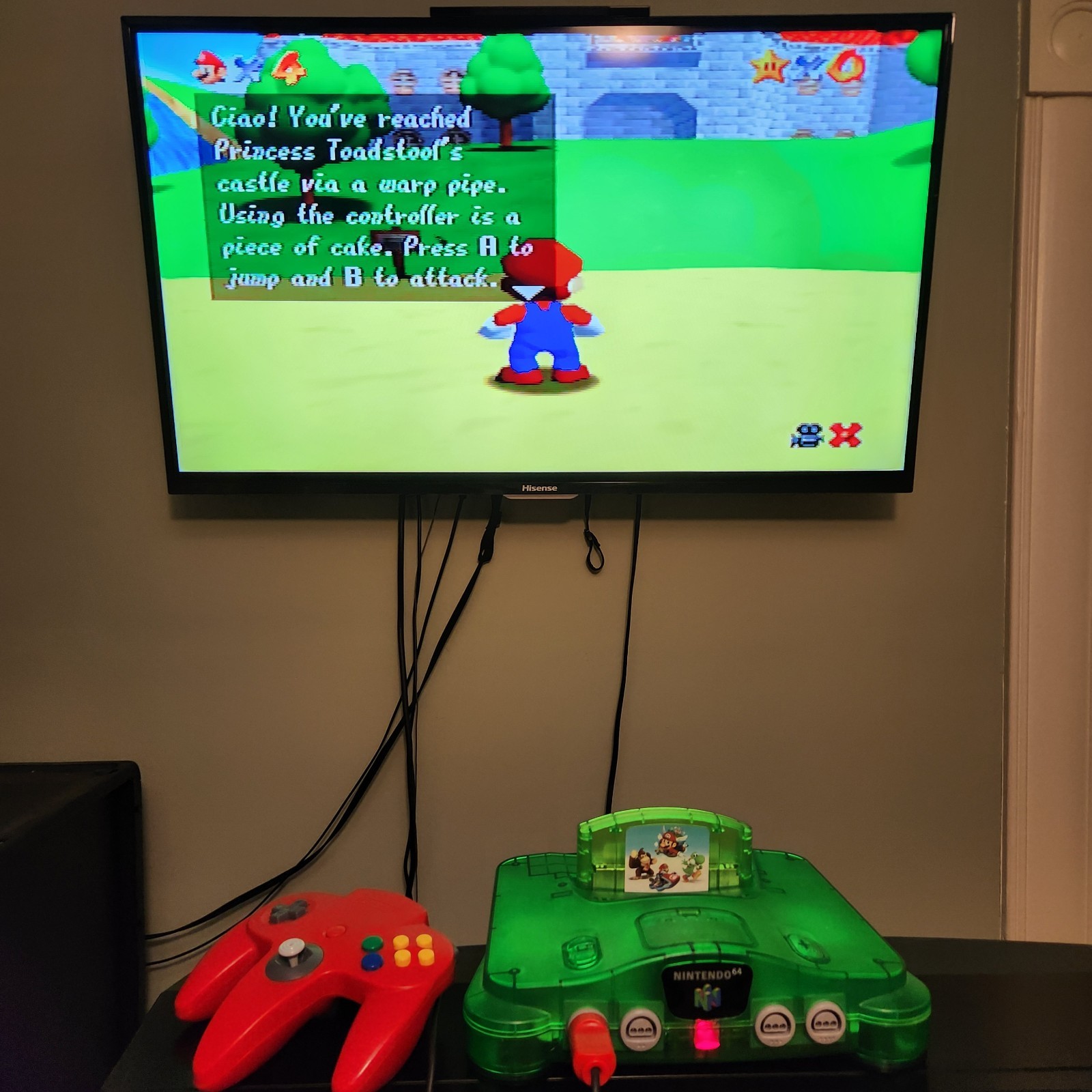 4 In 1 Multi Game – Nintendo 64 – Smash Bros, Mario Kart, Mario 64, Yoshi Story