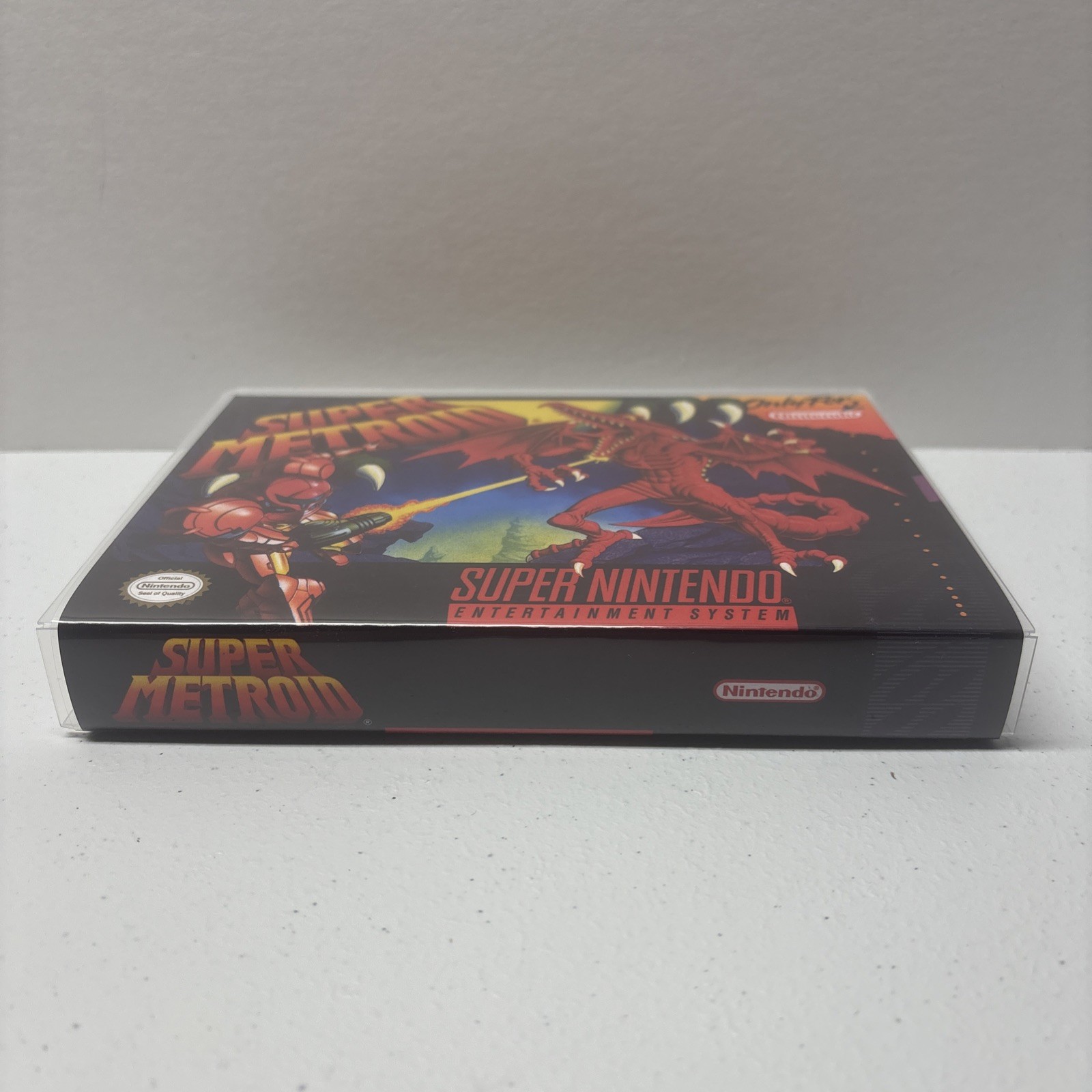 Super Metroid SNES Universal Game Case for Game Cartridge *CASE ONLY*