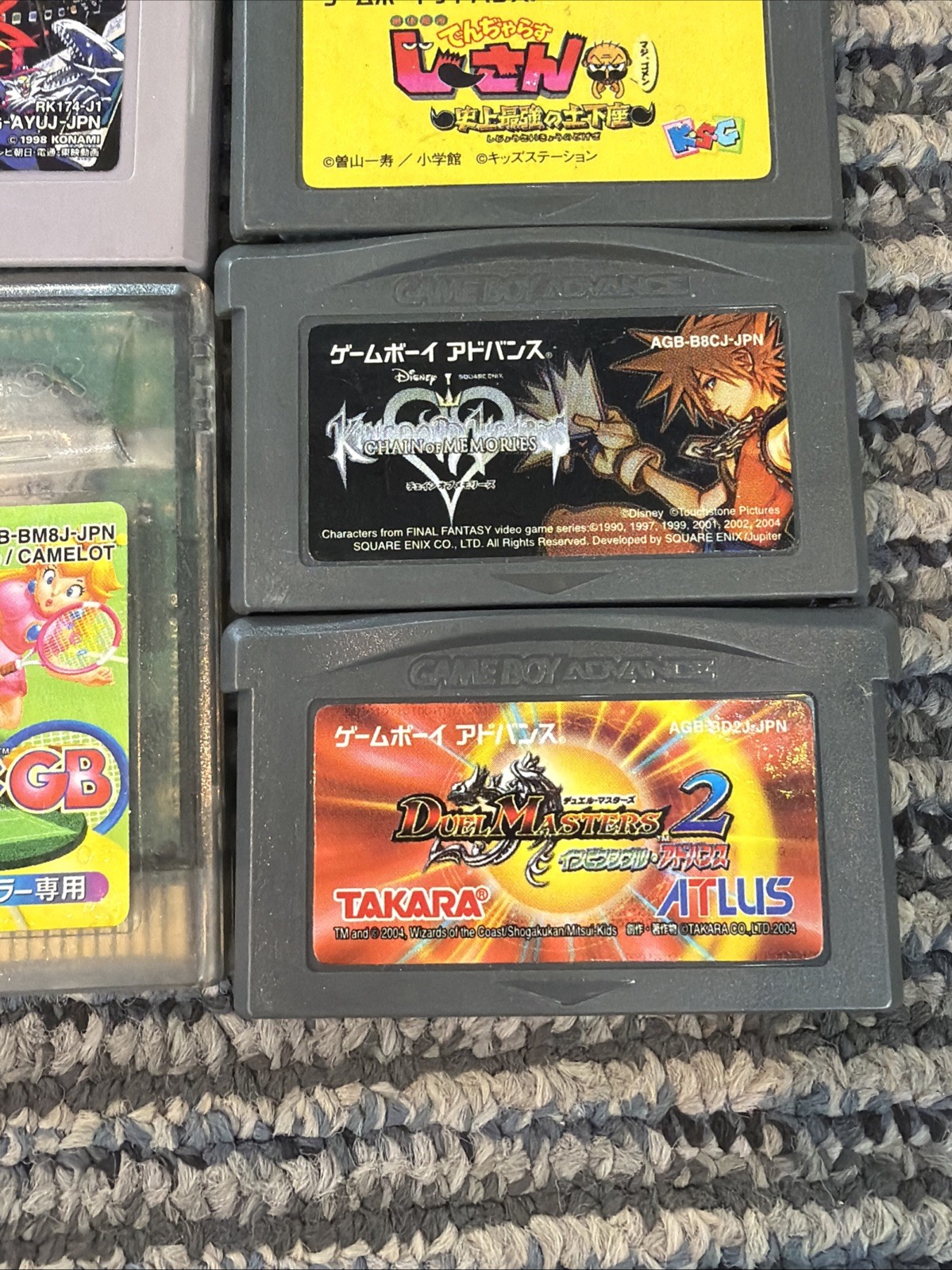 Lot Japanese Nintendo DS GBA GBC Lot Of 22 Ace Attorney Mario KH Pokemon Etc.