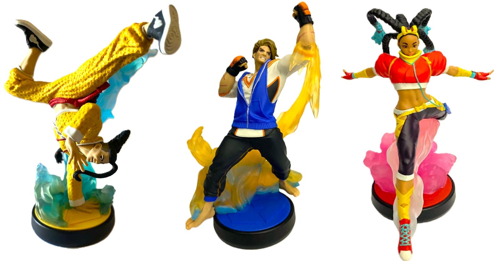 Amiibo Street Fighter 6 Series Collectible (Set of 3) Jamie, Kimberly, Luke