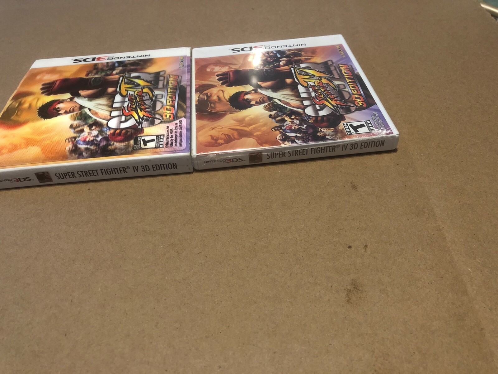 Super Street Fighter IV 3D Edition (Nintendo 3DS BRAND NEW SEALED Slip Cover