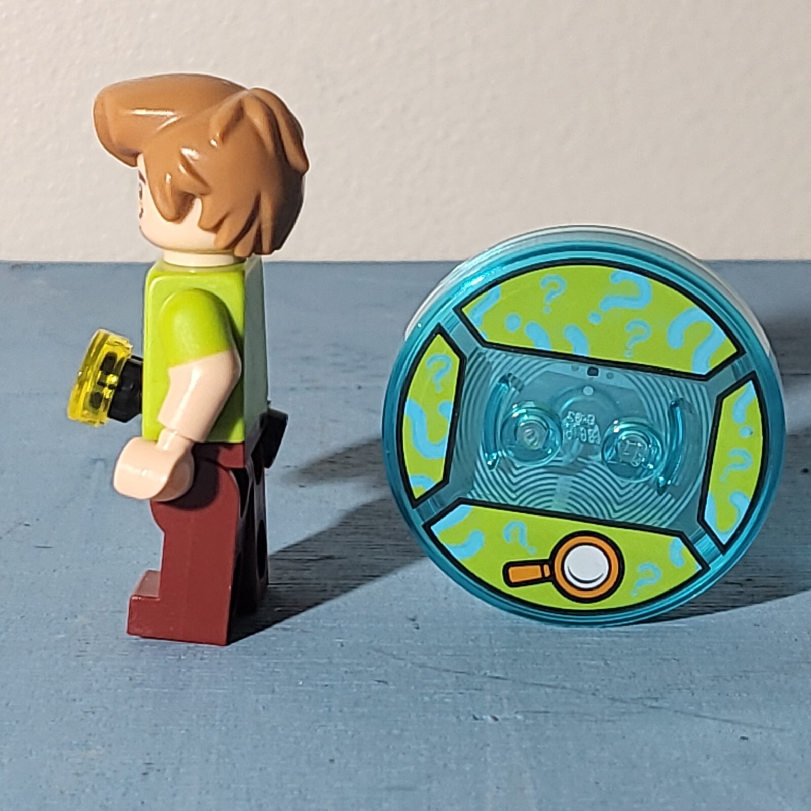 Lego Dimensions Scooby Doo Shaggy Figure And Tag Base/disc With Flashlite