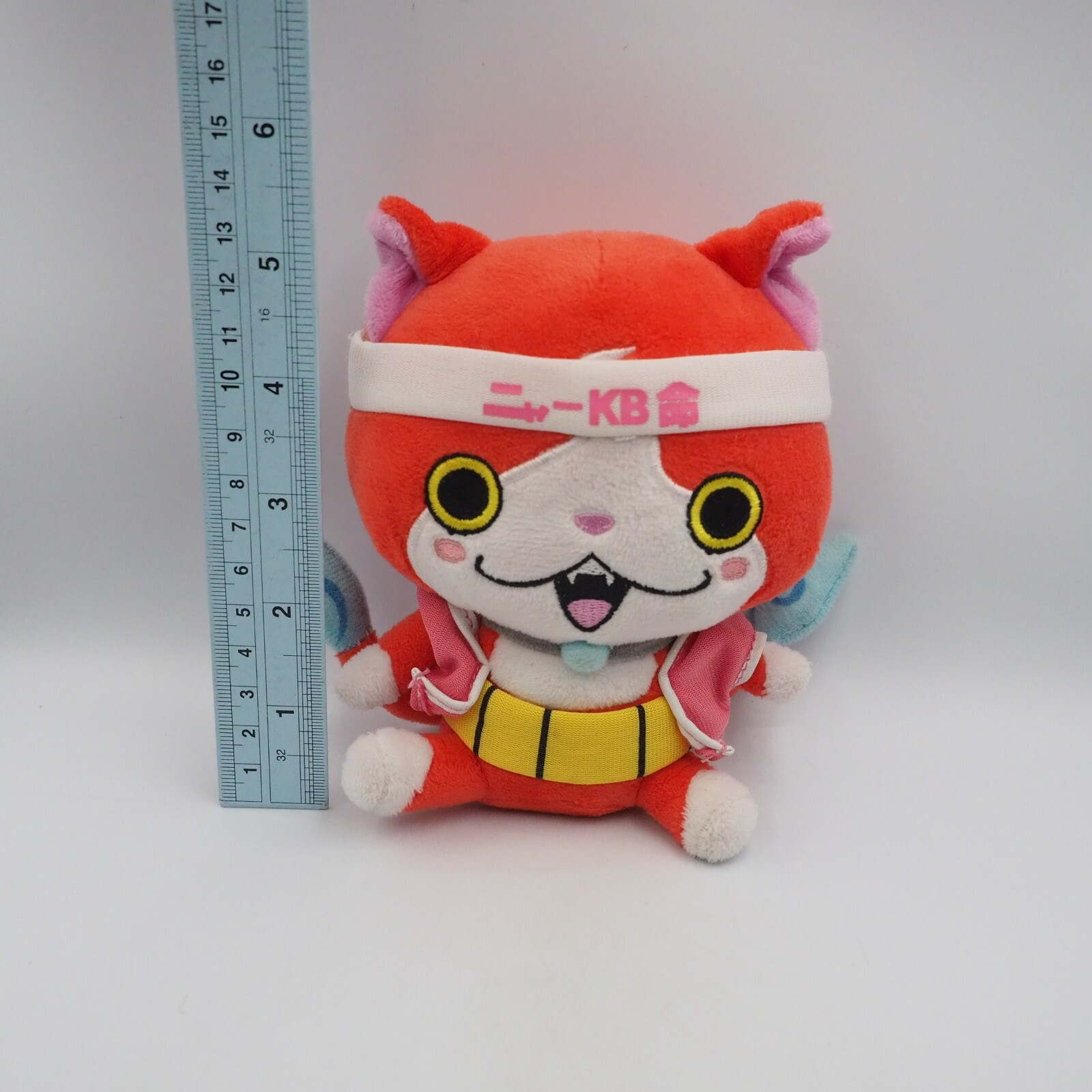 Yokai Watch C2002 Jibanyan Meow Nya-KB Bandai Plush 6″ Stuffed Toy Doll Japan