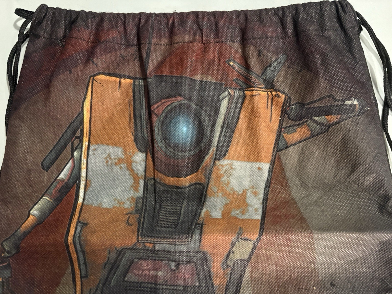 Borderlands 2 Collectable Promo Draw String Cinch Bag GameStop PowerUp Reward