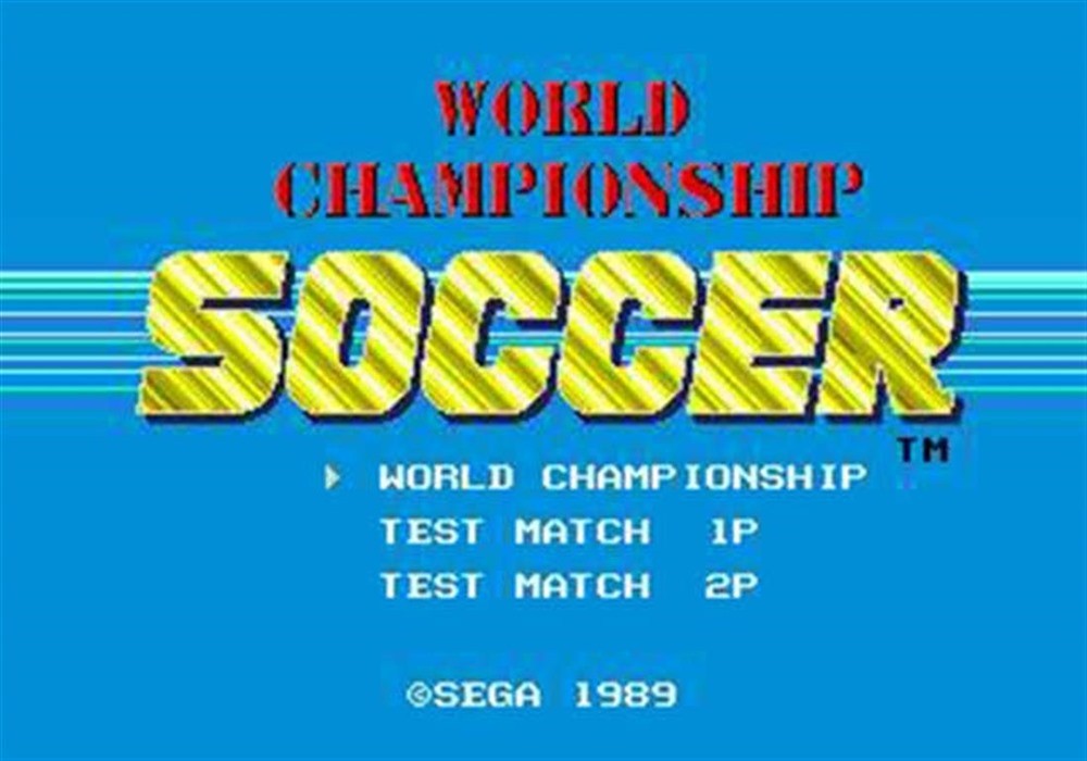 World Championship Soccer – Sega Genesis Game Only