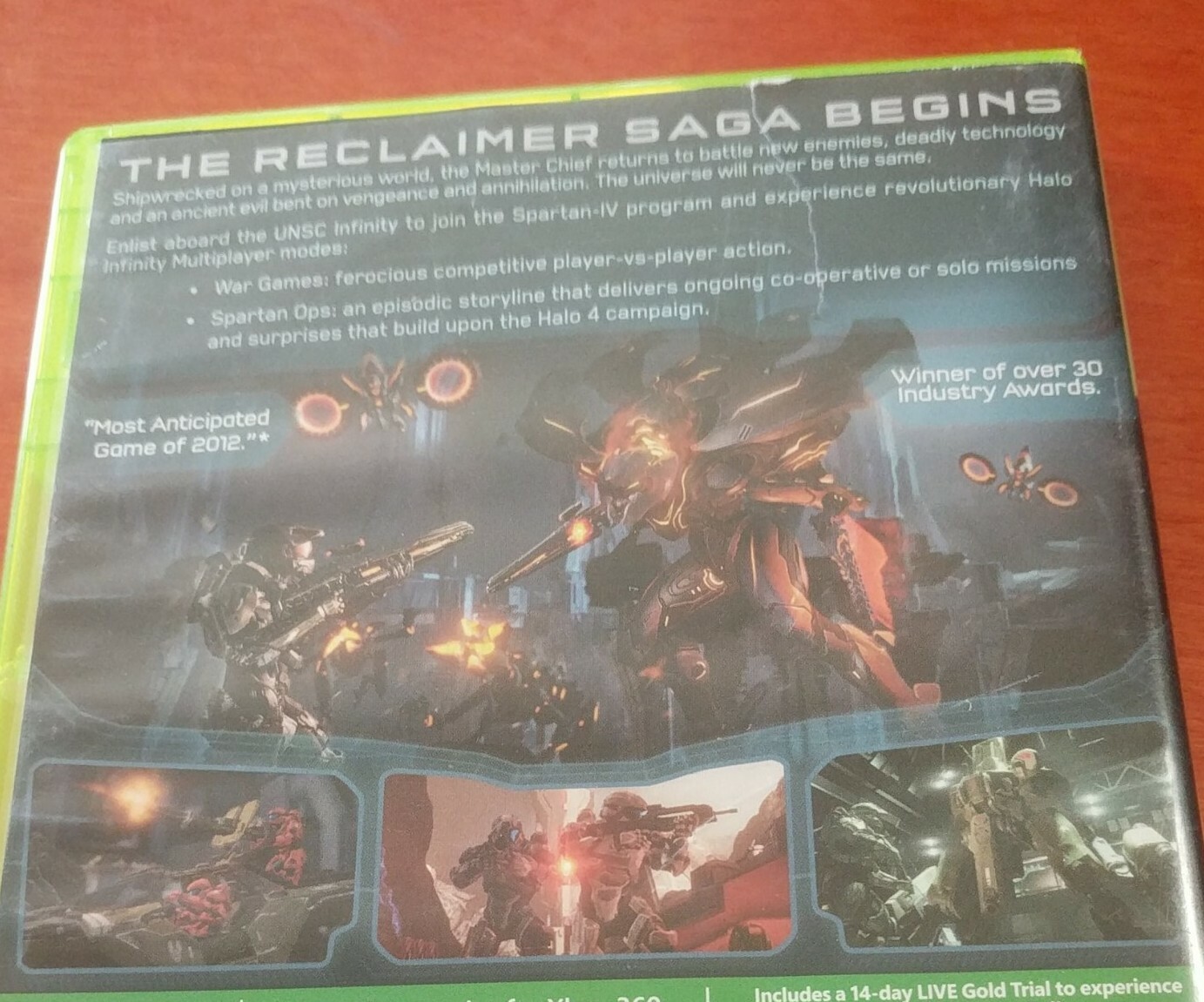 Halo 4 Microsoft Xbox 360 Studios 343 Industries Havok Dolby Digital Mature