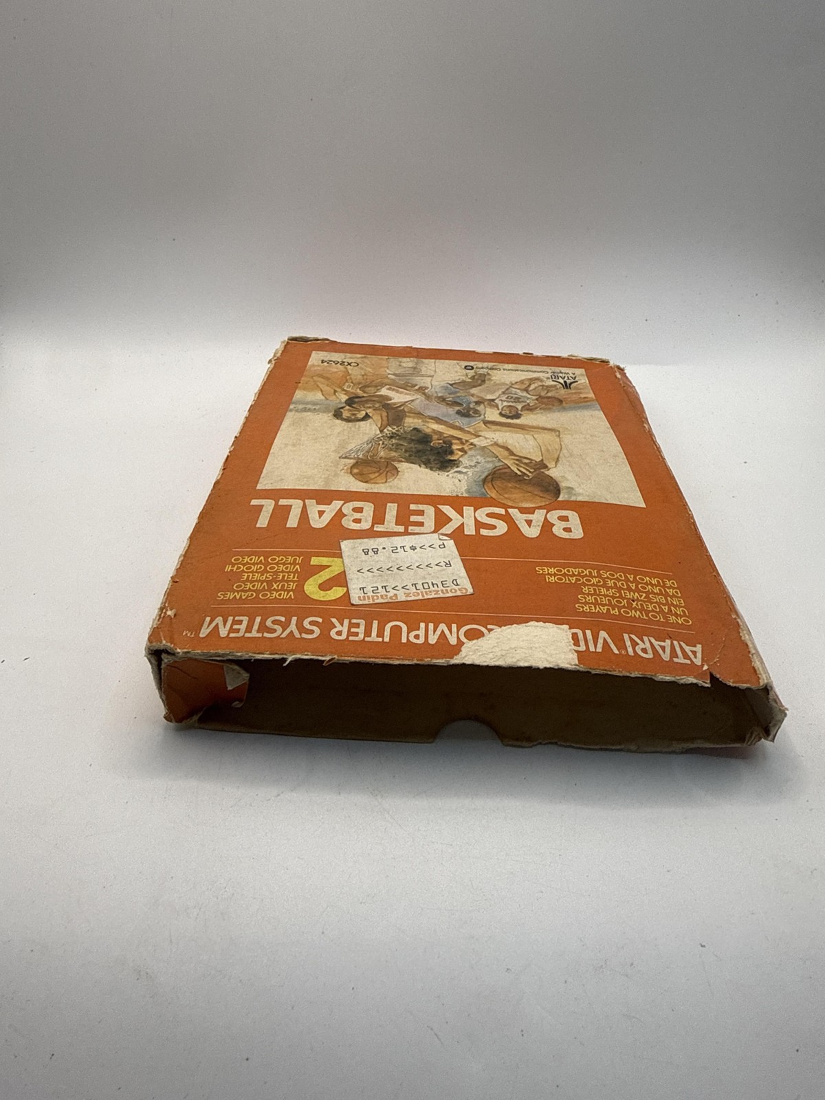 Basketball Atari 2600 1978 Game Cart CIB Box Manual NTSC-U/C Sports Atari