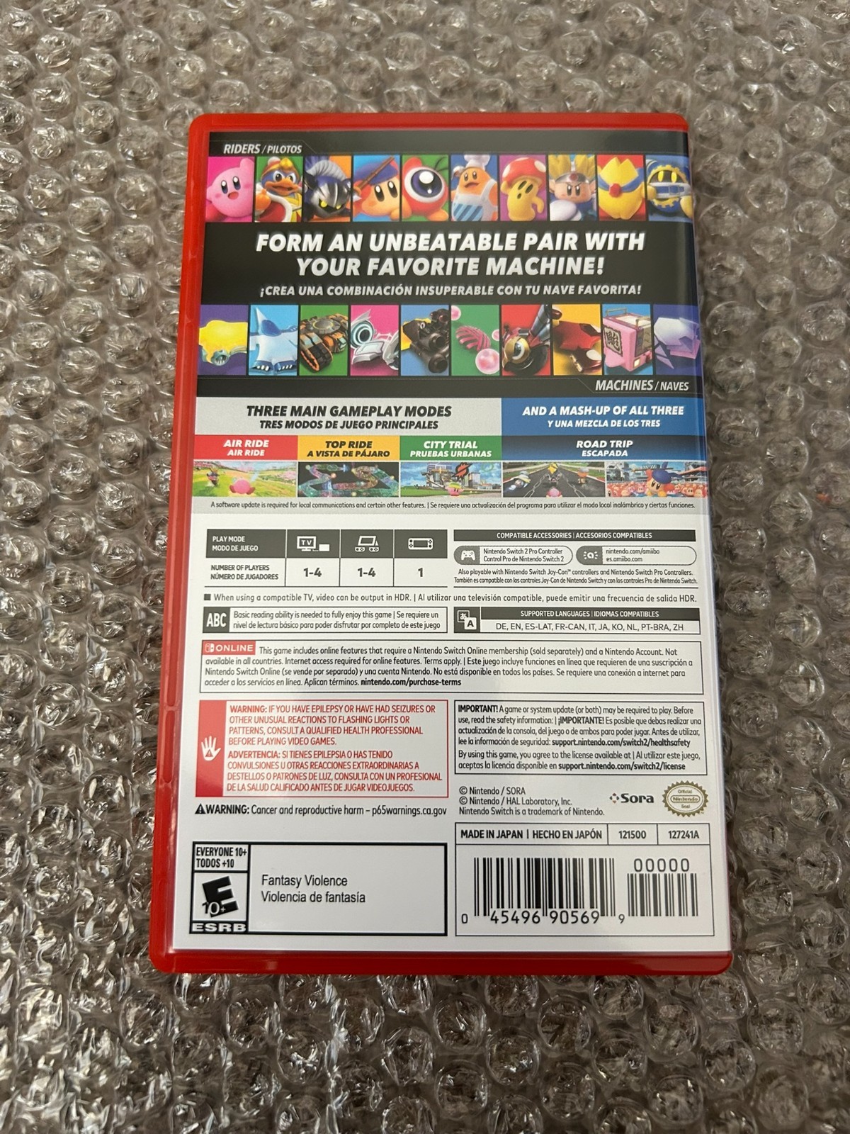 Kirby Air Riders – Nintendo Switch 2 Game+Case