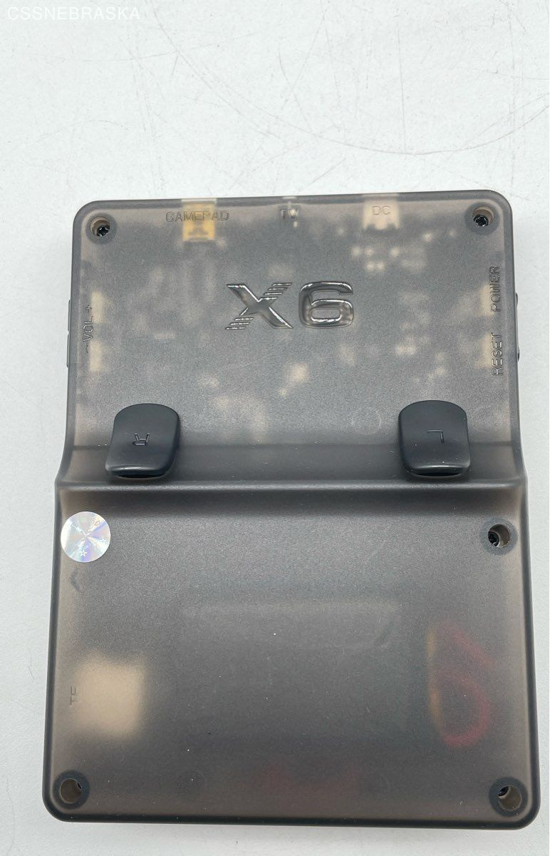 X6 3.5 Inch IPS Screen Handheld Game Players Dual Joystick 10000+ Game Retro