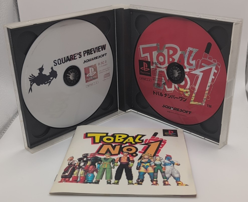 Tobal No. 1 Sony Playstation 1 PS1 Japanese Import