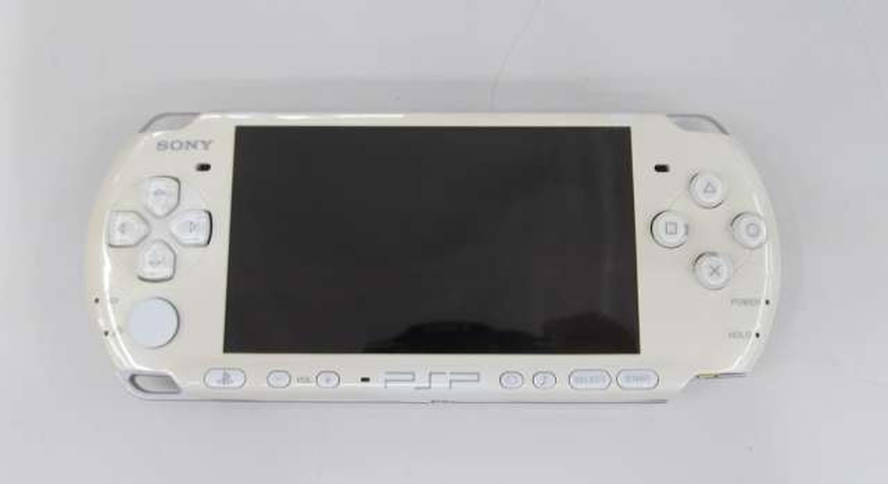 Sony PSP-3000 Pearl White Console Box Manual Charger Tested Working Japan NTSC-J